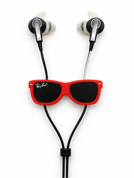 Ray-Ban Other - Ray-Ban Silicone Sunglasses Shaped Earbud Cord Holder Cable Organizer